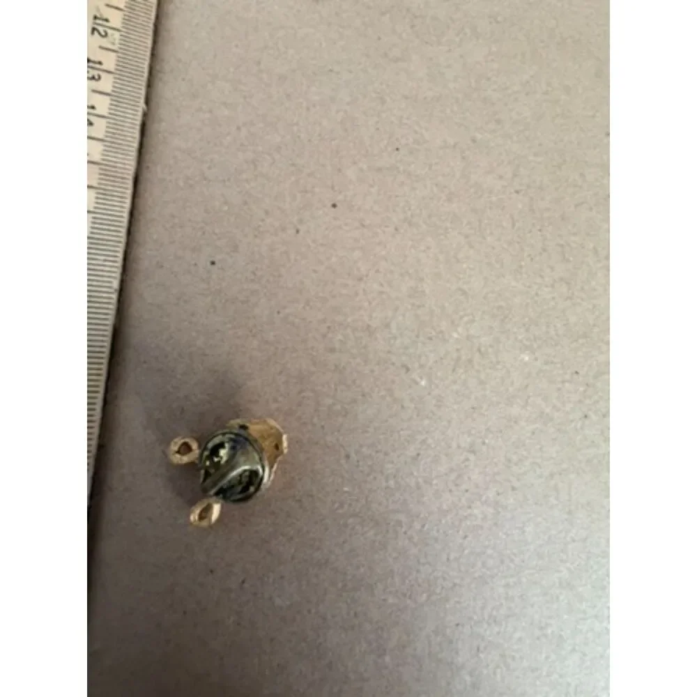 VTG. gold tone womens bathing suit top collectible lapel pin